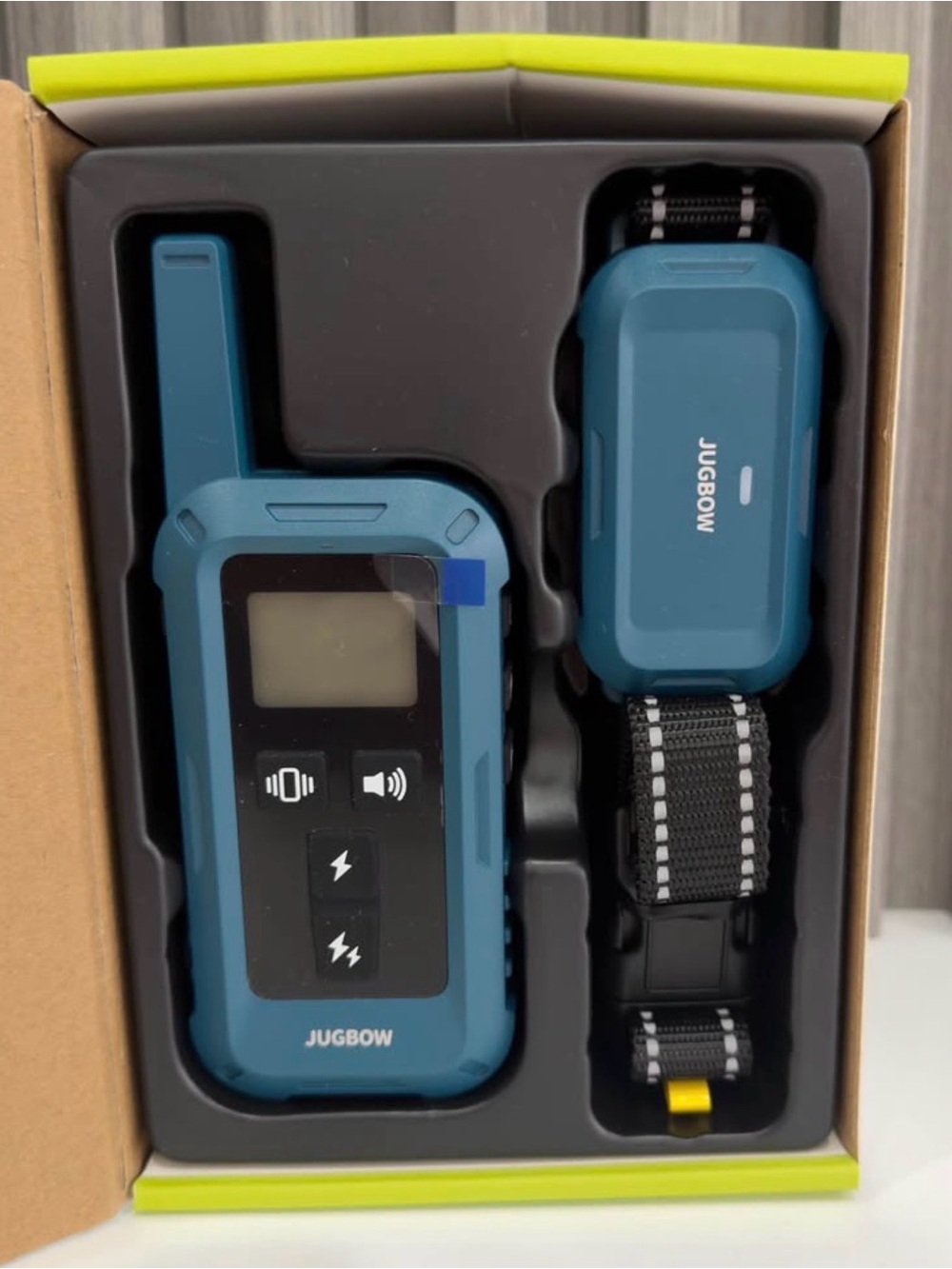 Blue Pet Training Remote & Receiver Collar